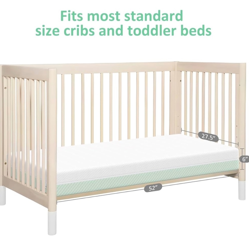 New Reversible Crib Mattress